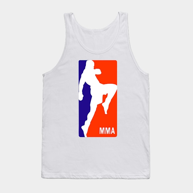 MMA shadow Tank Top by FightIsRight